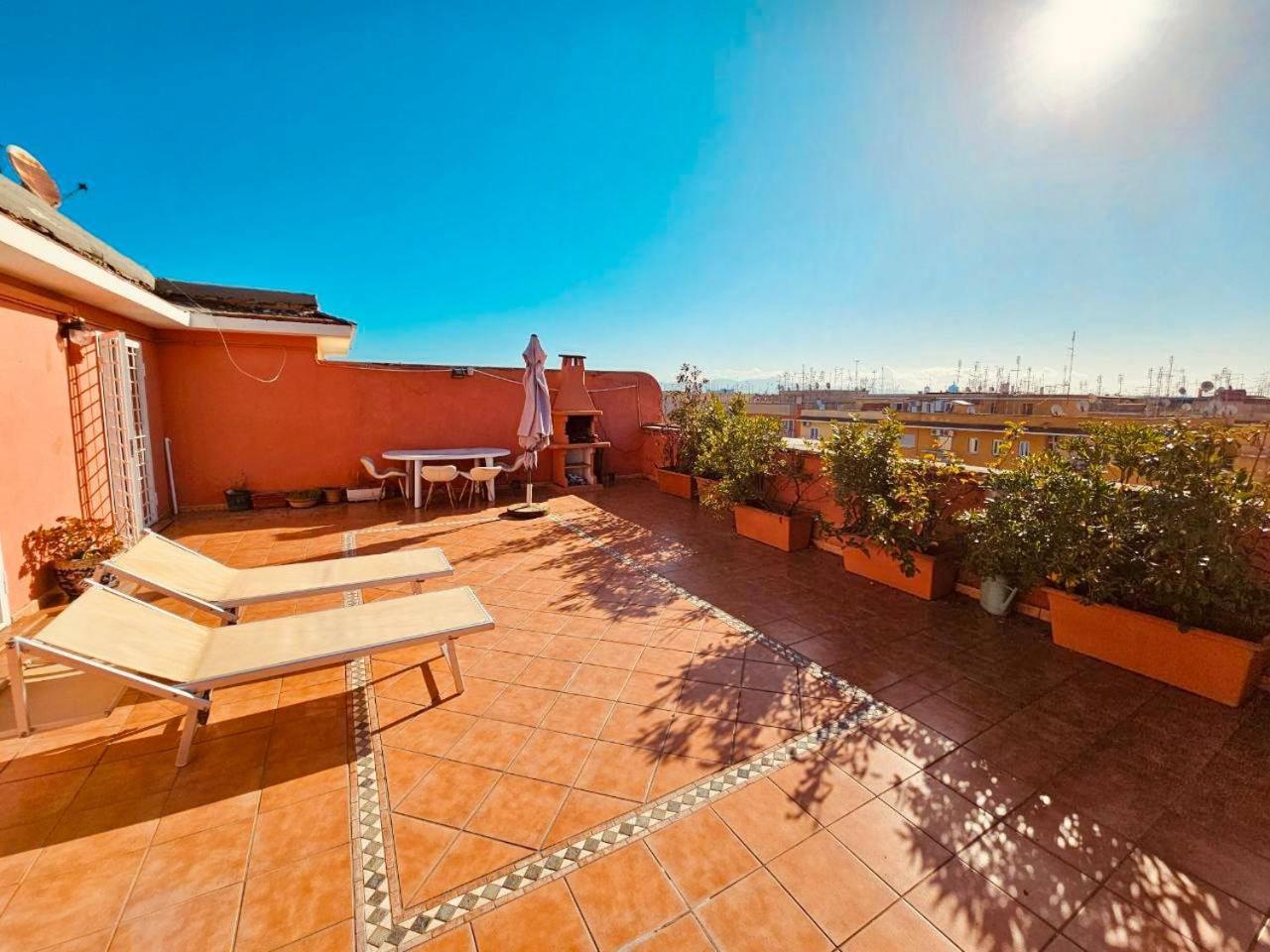 Appartamento Rooftop Marconi Roma Esterno foto